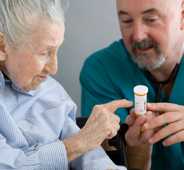 photo of doctor and patient